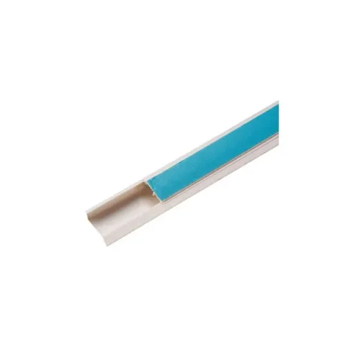 Canaleta Fios Branca 20x10 Com Fita Dupla Face Pvc