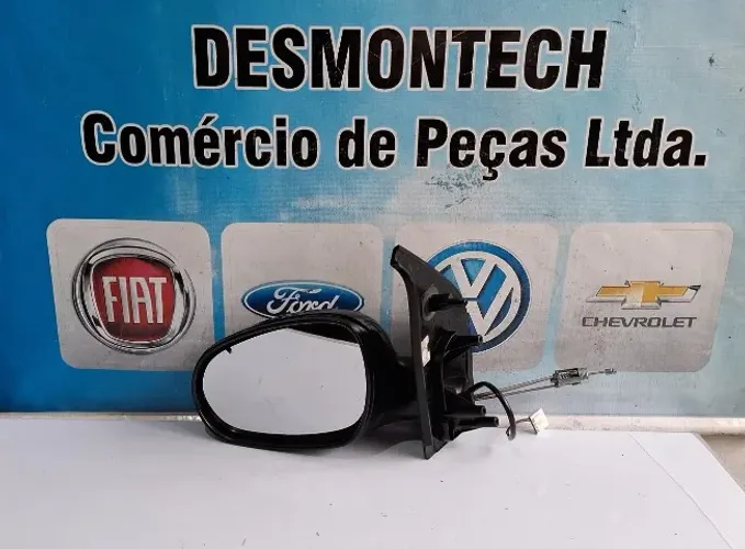 Retrovisor Fiat mobi 2017 a 2021 Lado Esquerdo C/detalhe no vidro 