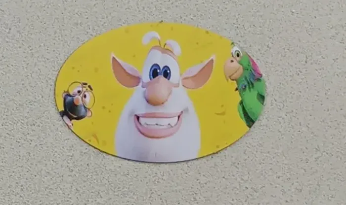Decoração Festa: Venda Elipse, painel MDF 62x42 personagem booba