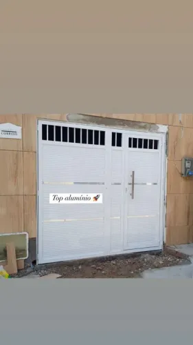 Ideal para garagem em alumínio