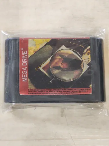 Jogo Mega Drive - Where in the World is Carmen Sandiego?