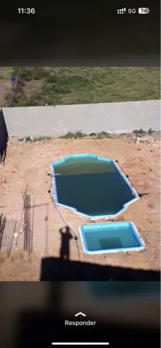 Piscina de fibra 10 mts + Spar mais infantil