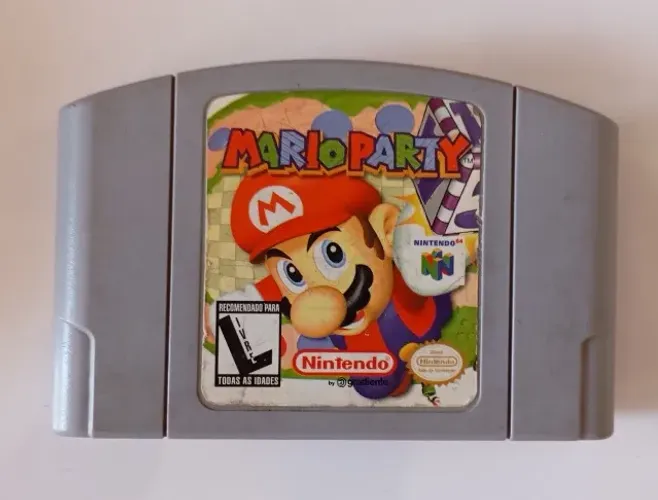 Cartucho Nintendo 64 Mario Party Gradiente