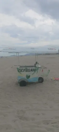 Carrinho de Coco Gelado - Praia