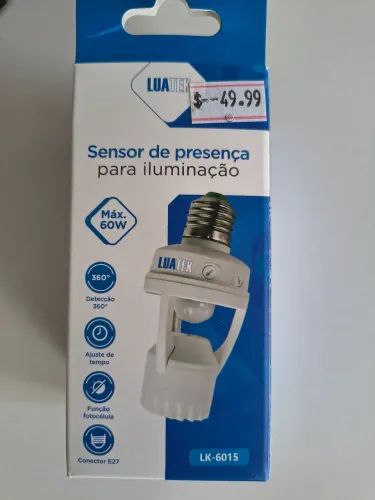 Sensor de Presença para Iluminação 
