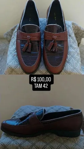 Sapatênis Zara Man Marrom - Tam 42