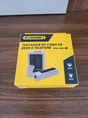 Testador de Cabo de Rede e Telefone