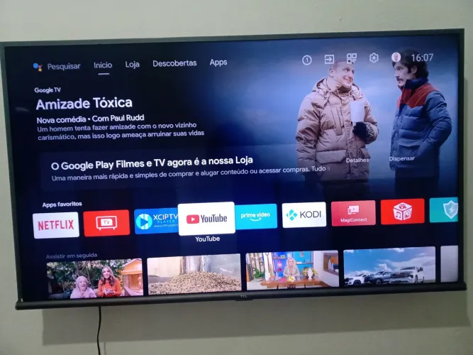 Tv Android TCL 50 polegadas 