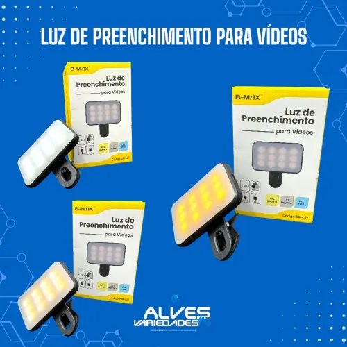Luz de Preenchimento Pra Vídeos 