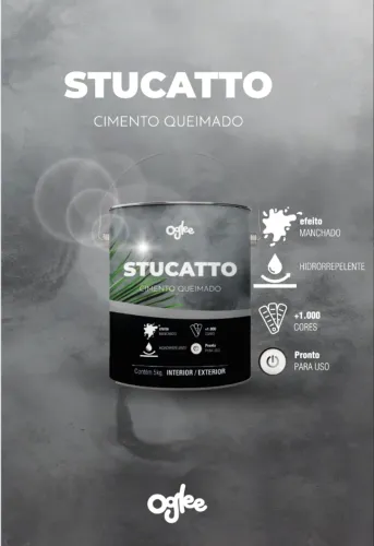Efeito Cimento queimado - Direto da Fábrica
