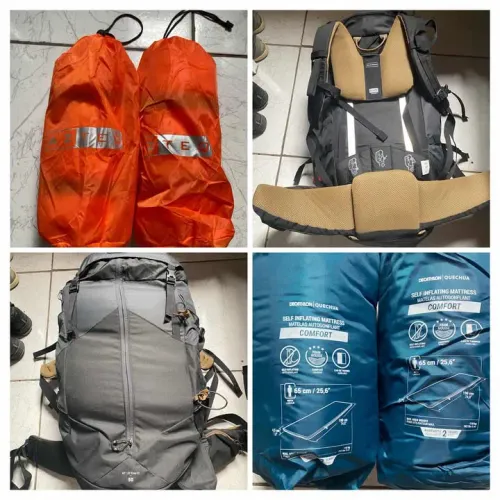 Equipamento de camping 
