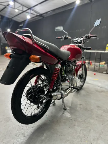 Vendo cg 125 esd com motor preparado 240 cc 22cv de roda