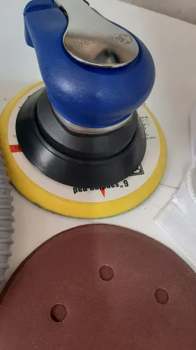 Lixadeira Pneumática Orbital 6 Polegadas  Profissional 