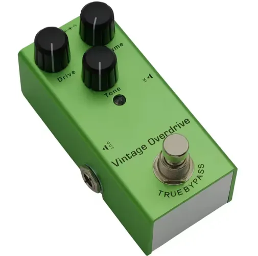 Pedal de Overdrive Vintage. (Novo)