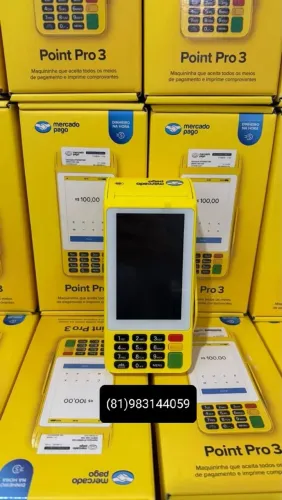 Máquina de cartão Point Pro 3 - Mercado Pago