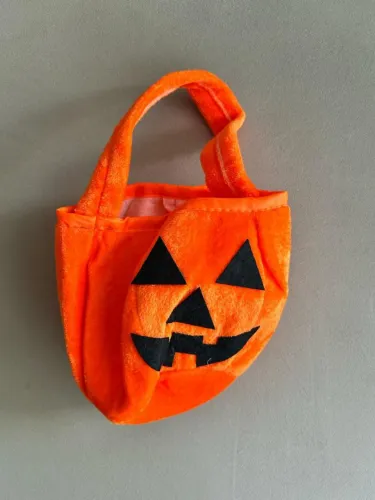 Sacola de Abóbora para Halloween