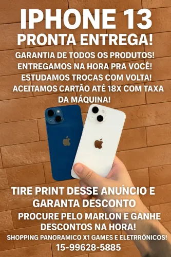 IPHONE 13 COM MELHOR PREÇO É AQUI