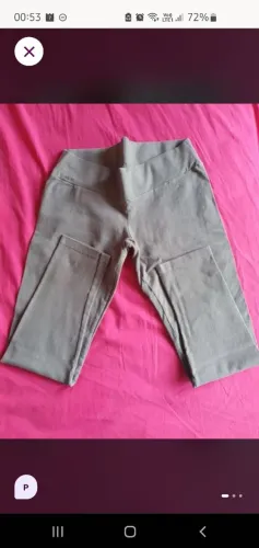 Calça Legging Cinza claro
