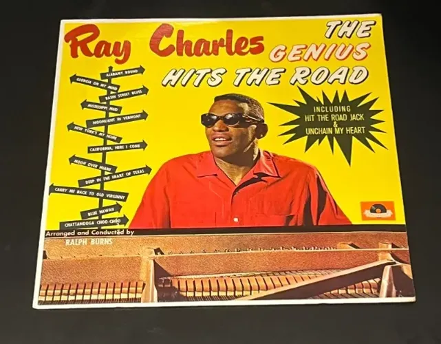 Lp Ray Charles - The genius hits the road