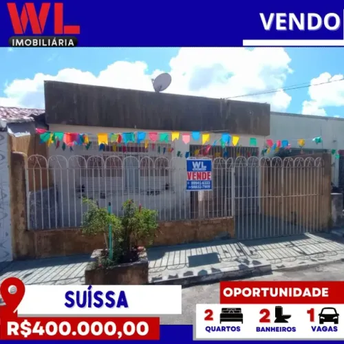 Vendo - Excelente casa no bairro suissa/suíça