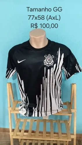 Camisas Pré-jogo Jogo Corinthians 
