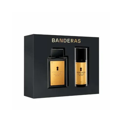 Kit The Golden Secret Banderas - Eau de Toilette 100ml + Desodorante 24h Spray 150ml