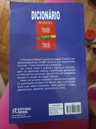 Dicionário Rideel Francês-Português-Francês