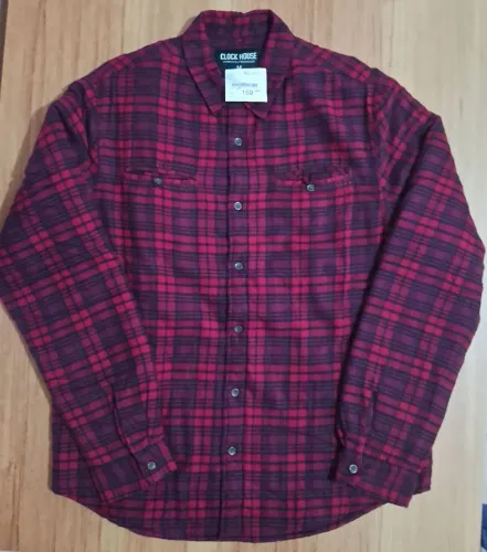 Camisa Xadrez forrada C&A