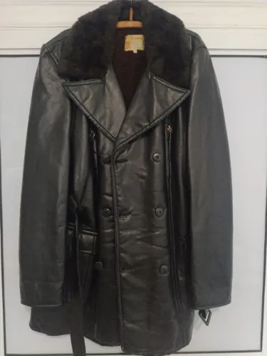 Casaco de Couro Sintetico Unisex