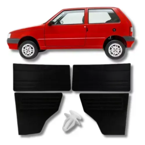 Revestimento Uno 2 Portas Papelão Forro revestimento traseiro e dianteiro fiat uno 