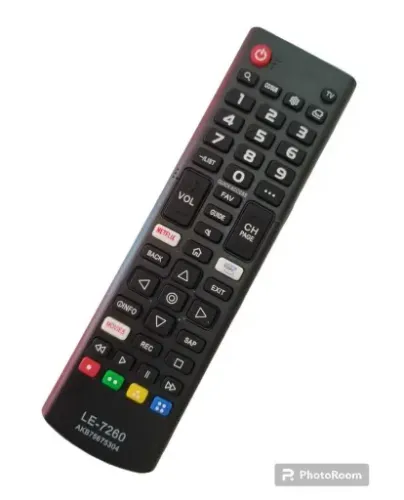Controle Remoto Compatível Com Tv LG Smart Netflix Amazon
