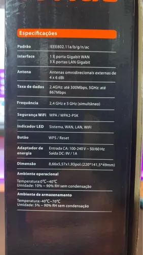 Roteador Tenda AC10