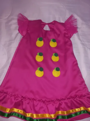 Vestido 3 palavrinha só infantil 4 anos 