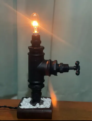 Luminária hidráulica industrial