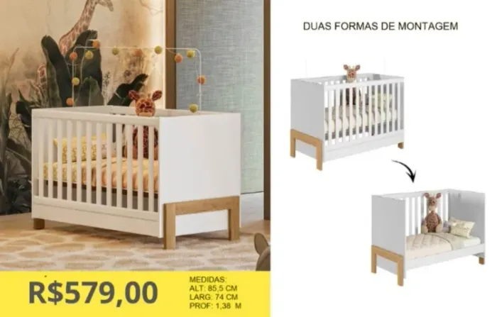 BERÇO A PRONTA-ENTREGA
