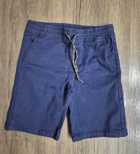 Bermuda de Sarja Azul Infantil