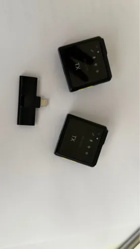 Microfone Sem Fio com Adaptador para iPhone