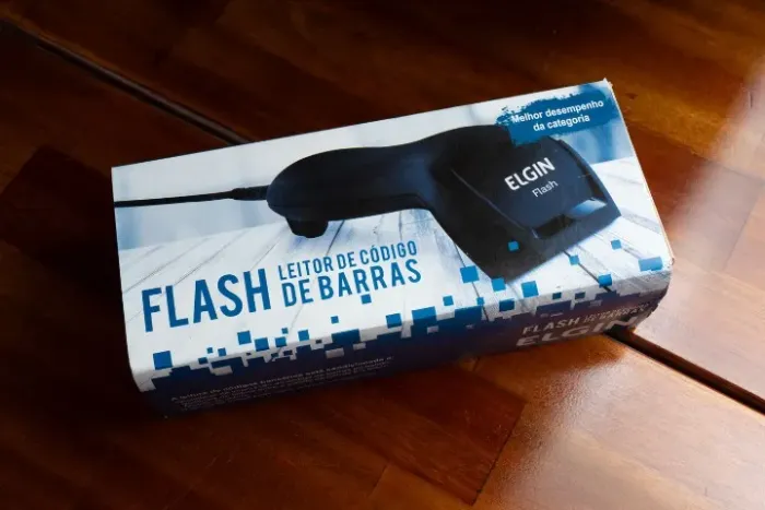 Leitor de Caixa (Scanner) Elgin USB - Para Produtos e Vendas, Pagar Contas e Boletos