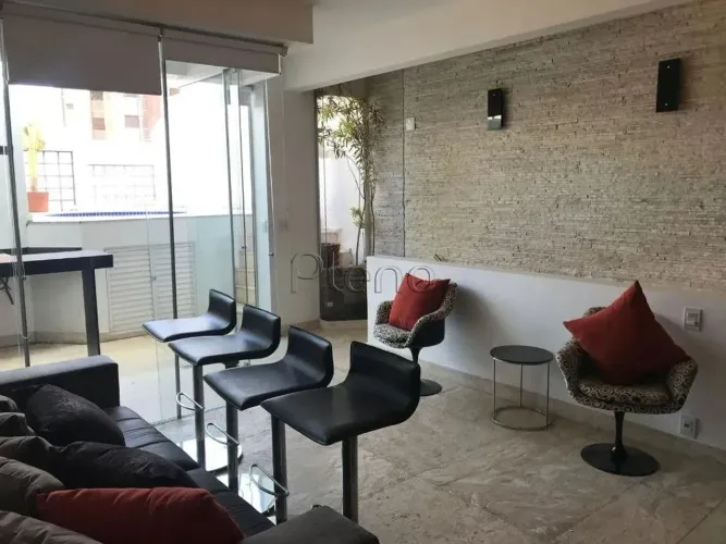 Cobertura à venda em Campinas, Cambuí, com 3 quartos, com 125 m², Condomínio Edifício Xapu
