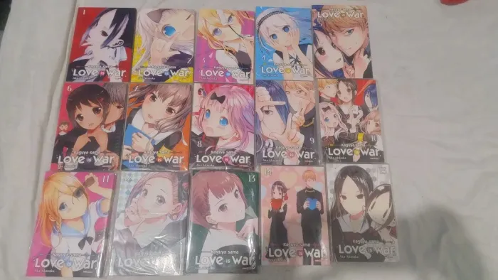 Kaguya-sama volume 1 até 12
