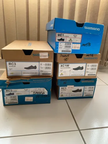 Sapatilhas Shimano Novo. vários tamanhos 