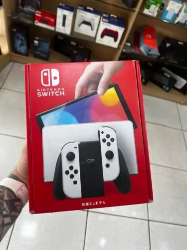 Nintendo Switch OLED || Desbloqueado || Cartão 256gb || Até 12x sem juros || Loja Física