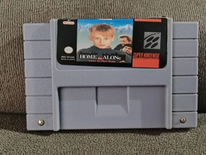 Cartucho Home Alone SNES - Paralelo
