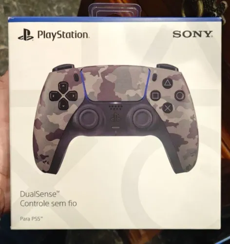 CONTROLE PS5 DUAL SENSE CAMUFLADO - LACRADO