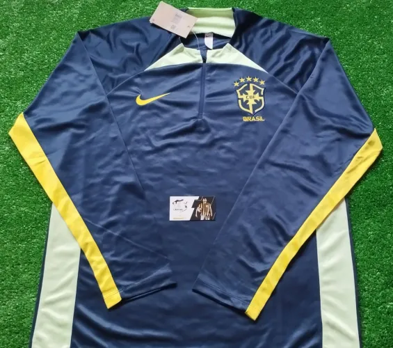 Blusa Futebol Seleção Brasileira 2024/25 - Treinamento Pronta Entrega