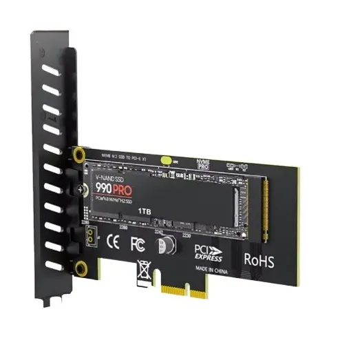 NOVA | Placa Adaptadora SSD M.2 NVME PCIe X1 4.0