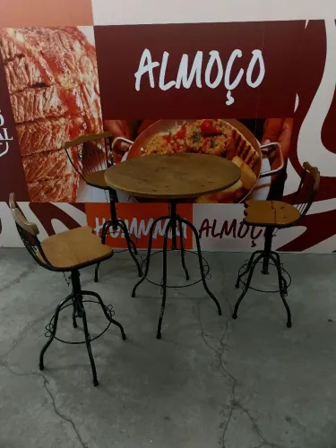 Jogos de mesa cadeira Bistrô