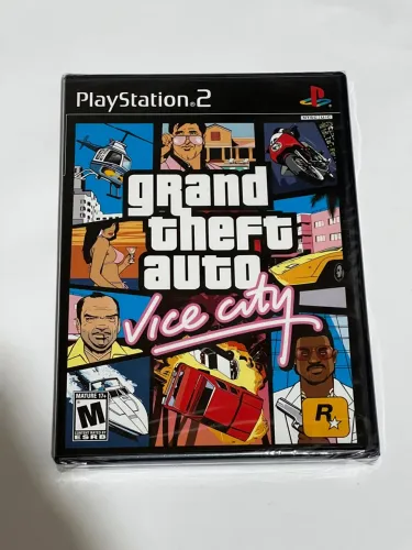 Grand Theft Auto: Vice City - Raríssimo PS2 Lacrado