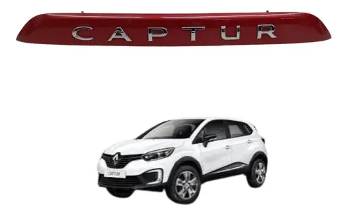 Moldura Friso Traseiro Camera Ré Renault Captur 2020 2021