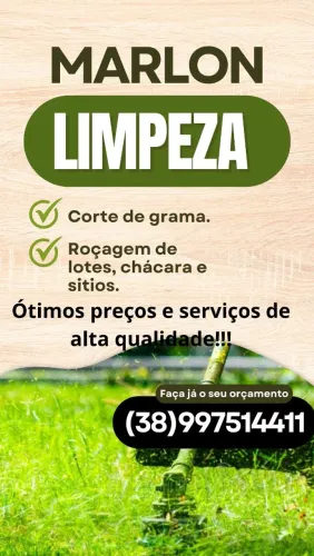 Roçagem de lotes em Contes Claros 